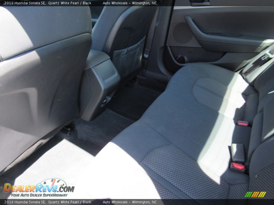2019 Hyundai Sonata SE Quartz White Pearl / Black Photo #11