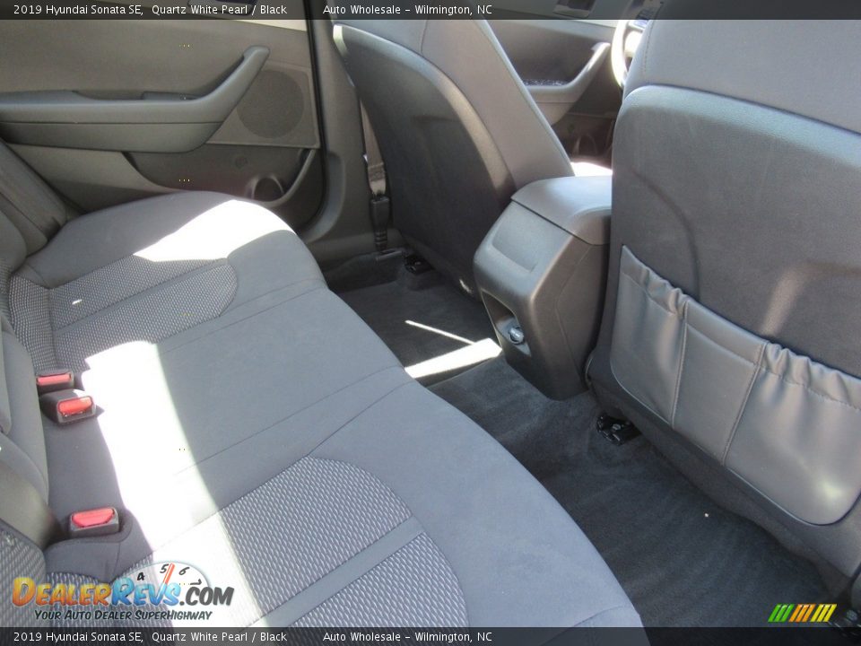 2019 Hyundai Sonata SE Quartz White Pearl / Black Photo #13