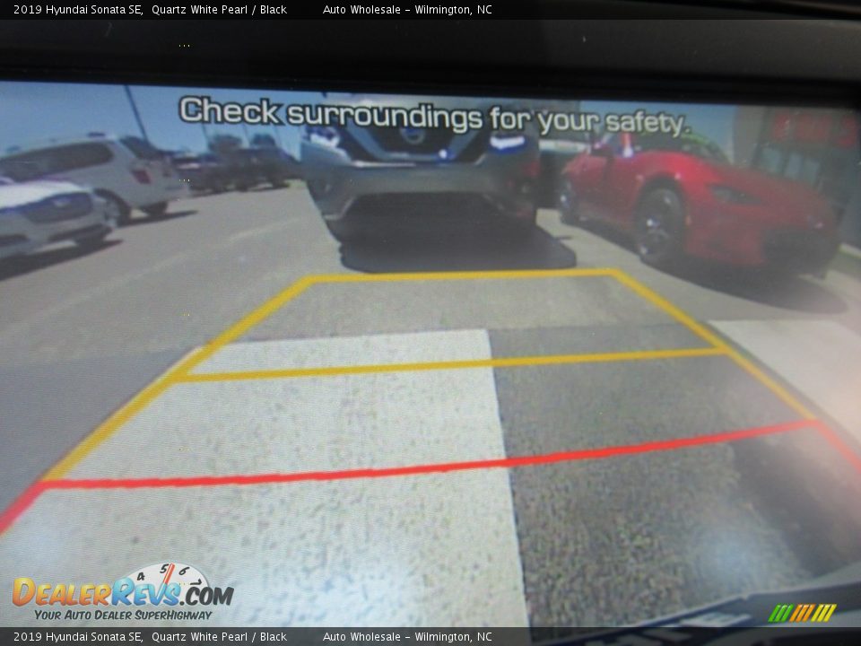 2019 Hyundai Sonata SE Quartz White Pearl / Black Photo #18