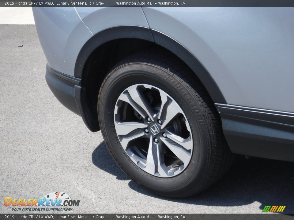 2019 Honda CR-V LX AWD Lunar Silver Metallic / Gray Photo #3