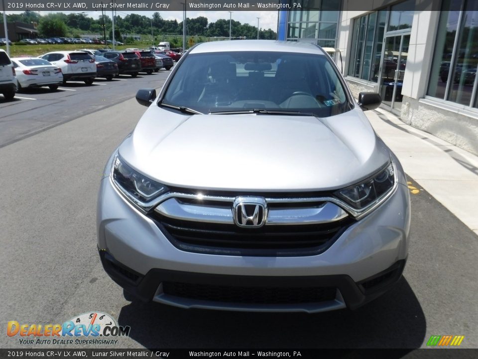 2019 Honda CR-V LX AWD Lunar Silver Metallic / Gray Photo #4