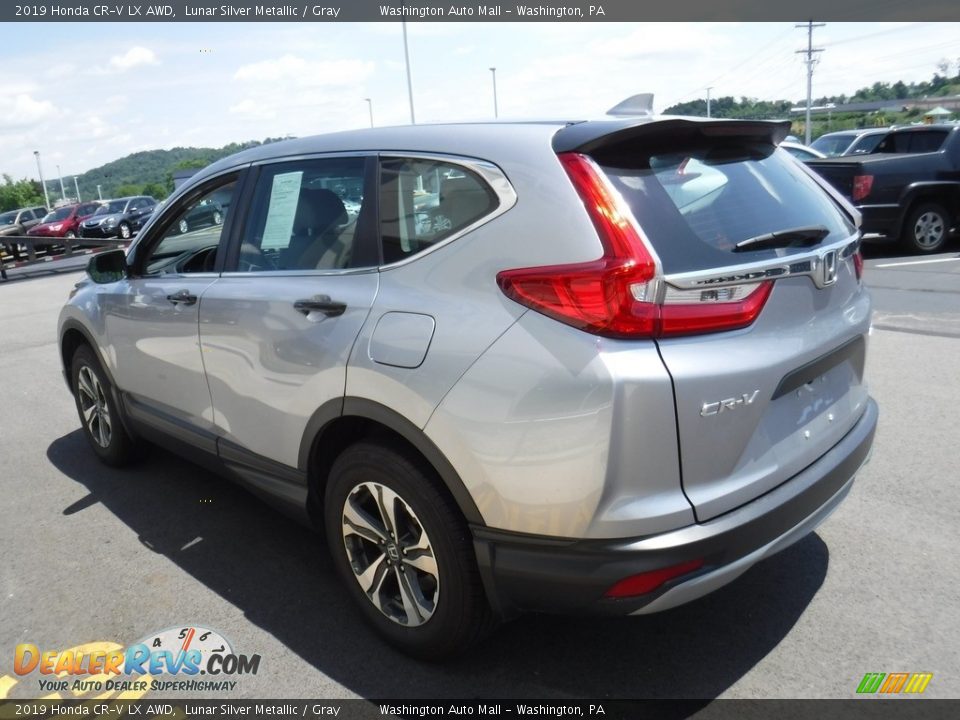 2019 Honda CR-V LX AWD Lunar Silver Metallic / Gray Photo #6