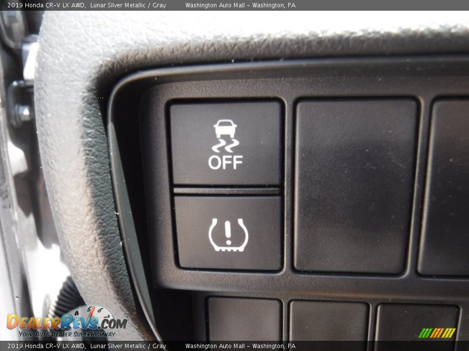 2019 Honda CR-V LX AWD Lunar Silver Metallic / Gray Photo #13