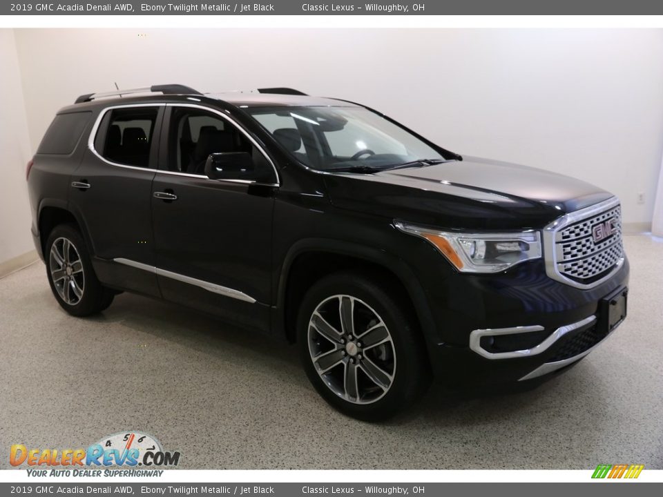 2019 GMC Acadia Denali AWD Ebony Twilight Metallic / Jet Black Photo #1