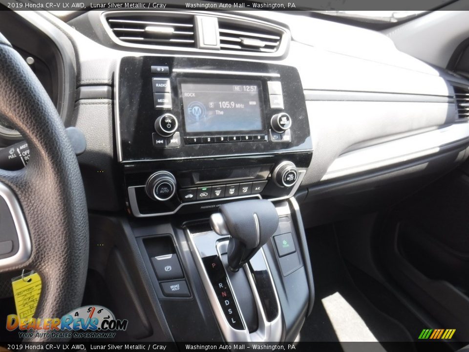 2019 Honda CR-V LX AWD Lunar Silver Metallic / Gray Photo #14
