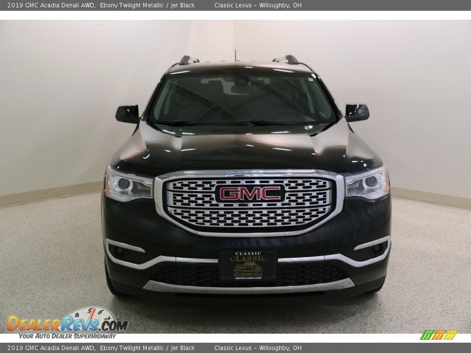 2019 GMC Acadia Denali AWD Ebony Twilight Metallic / Jet Black Photo #2
