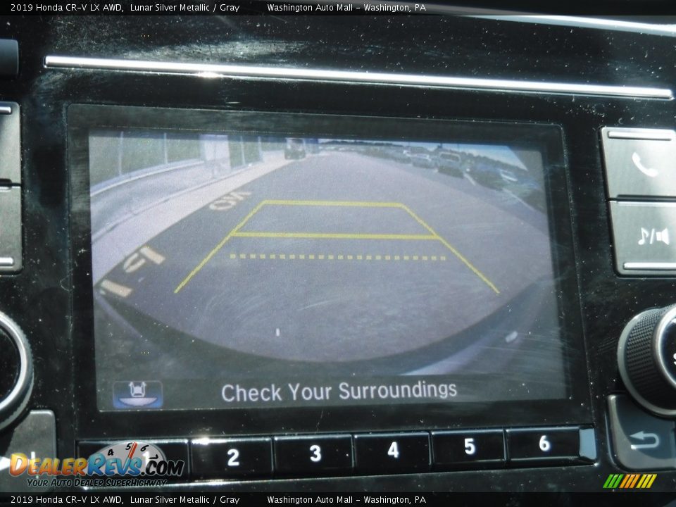 2019 Honda CR-V LX AWD Lunar Silver Metallic / Gray Photo #15