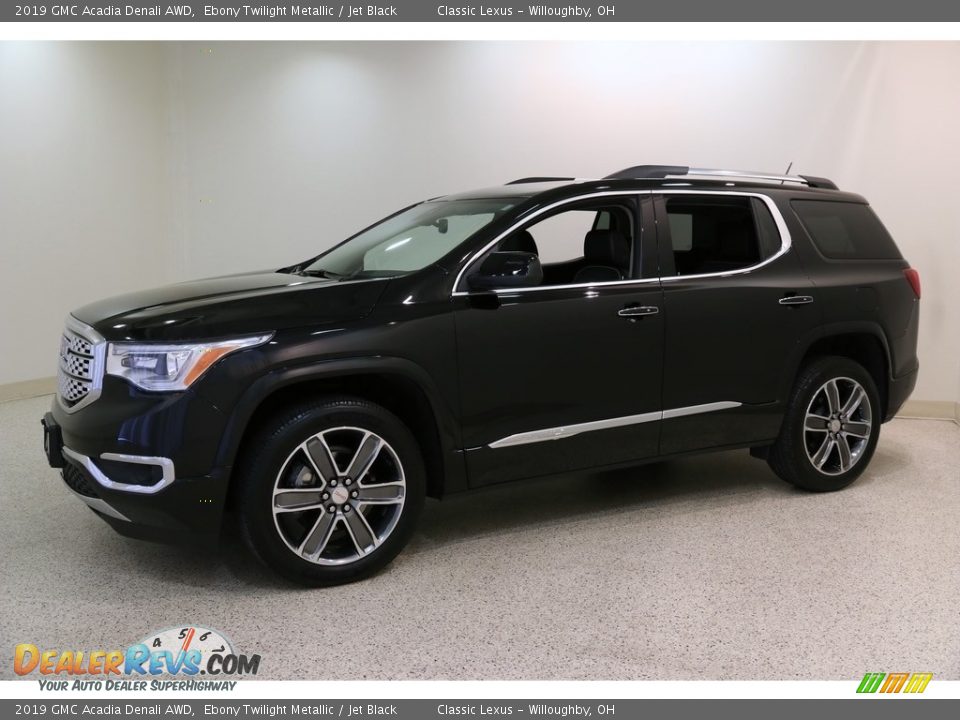 2019 GMC Acadia Denali AWD Ebony Twilight Metallic / Jet Black Photo #3