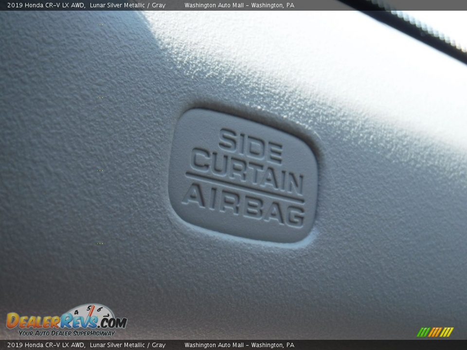 2019 Honda CR-V LX AWD Lunar Silver Metallic / Gray Photo #18