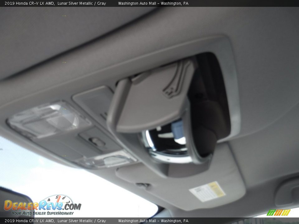 2019 Honda CR-V LX AWD Lunar Silver Metallic / Gray Photo #19