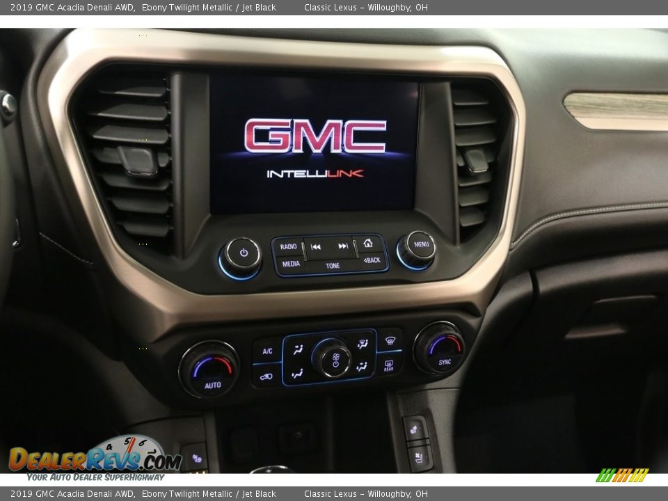 2019 GMC Acadia Denali AWD Ebony Twilight Metallic / Jet Black Photo #9