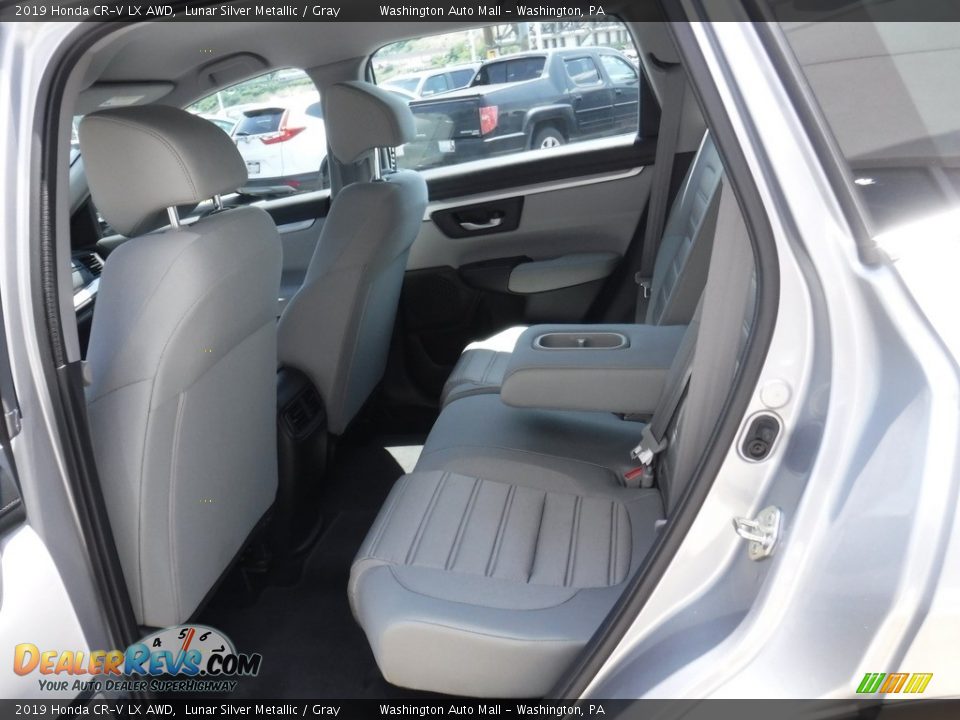 2019 Honda CR-V LX AWD Lunar Silver Metallic / Gray Photo #21