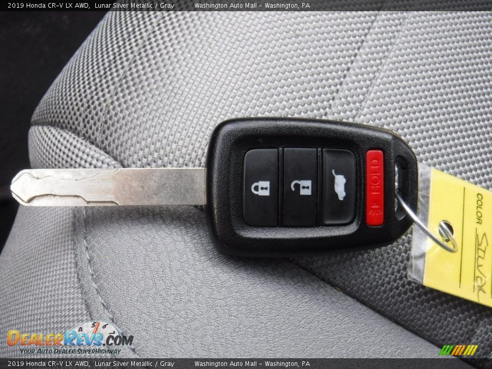 2019 Honda CR-V LX AWD Lunar Silver Metallic / Gray Photo #22