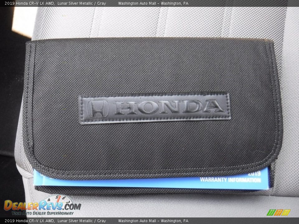 2019 Honda CR-V LX AWD Lunar Silver Metallic / Gray Photo #23