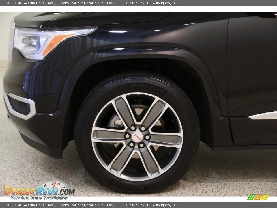 2019 GMC Acadia Denali AWD Ebony Twilight Metallic / Jet Black Photo #22