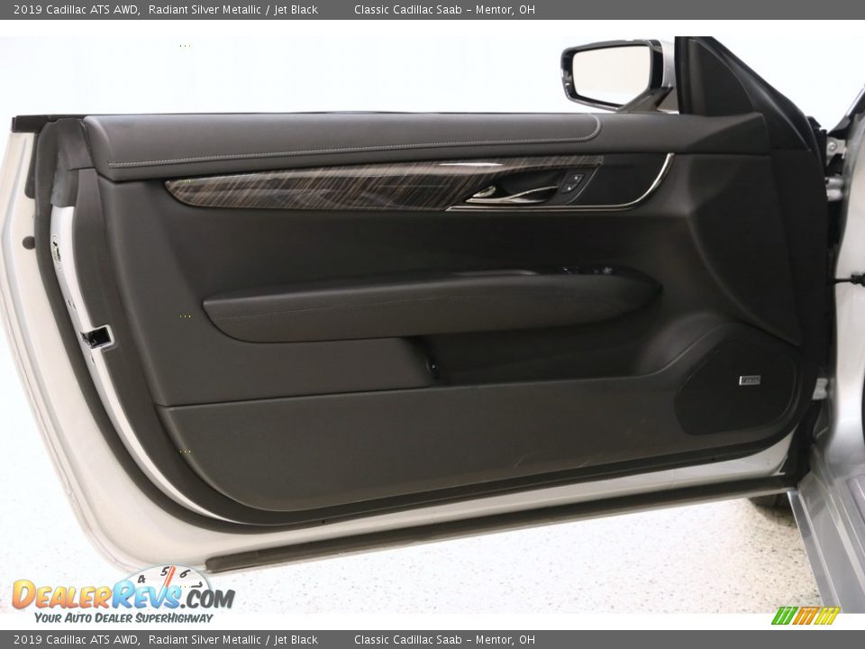2019 Cadillac ATS AWD Radiant Silver Metallic / Jet Black Photo #4