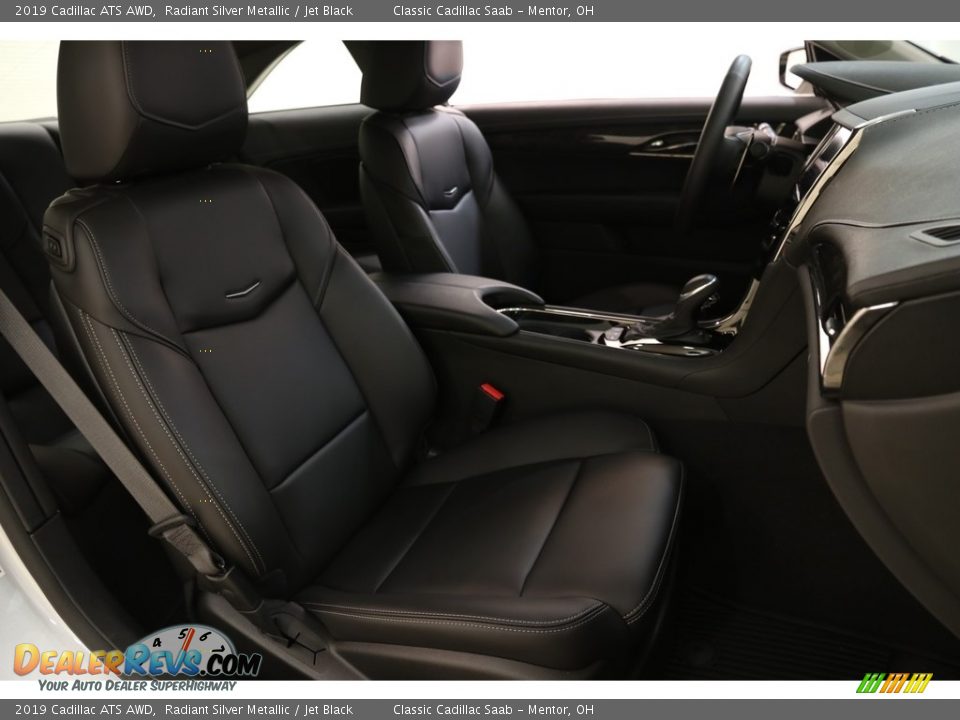 2019 Cadillac ATS AWD Radiant Silver Metallic / Jet Black Photo #17