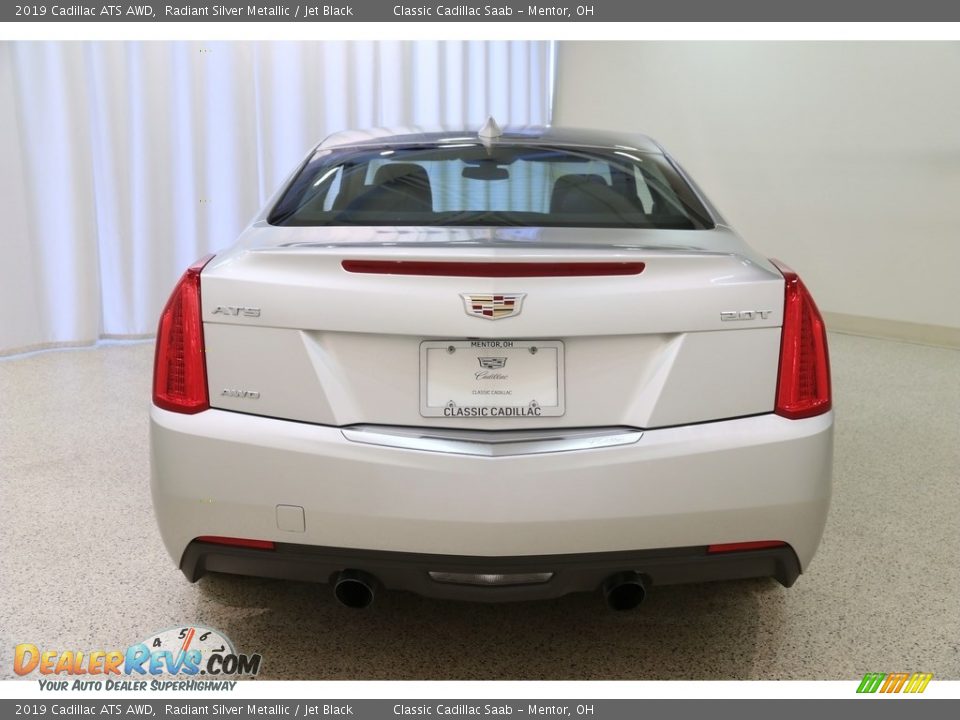 2019 Cadillac ATS AWD Radiant Silver Metallic / Jet Black Photo #20