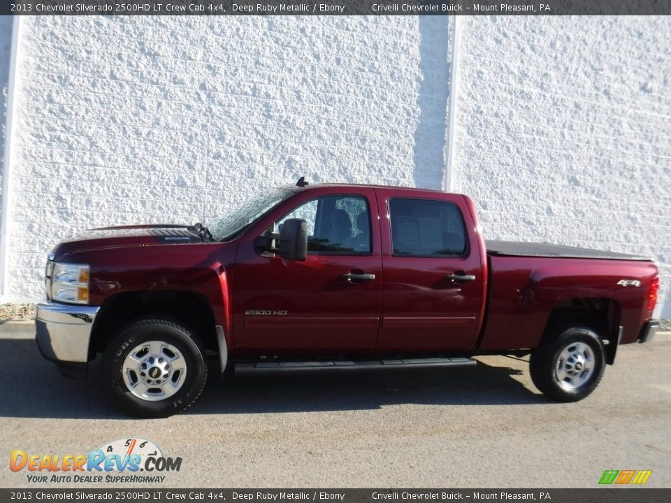 2013 Chevrolet Silverado 2500HD LT Crew Cab 4x4 Deep Ruby Metallic / Ebony Photo #2