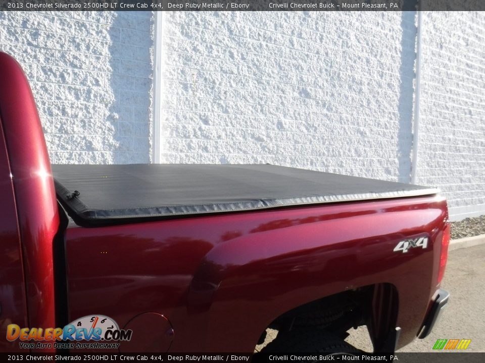 2013 Chevrolet Silverado 2500HD LT Crew Cab 4x4 Deep Ruby Metallic / Ebony Photo #4