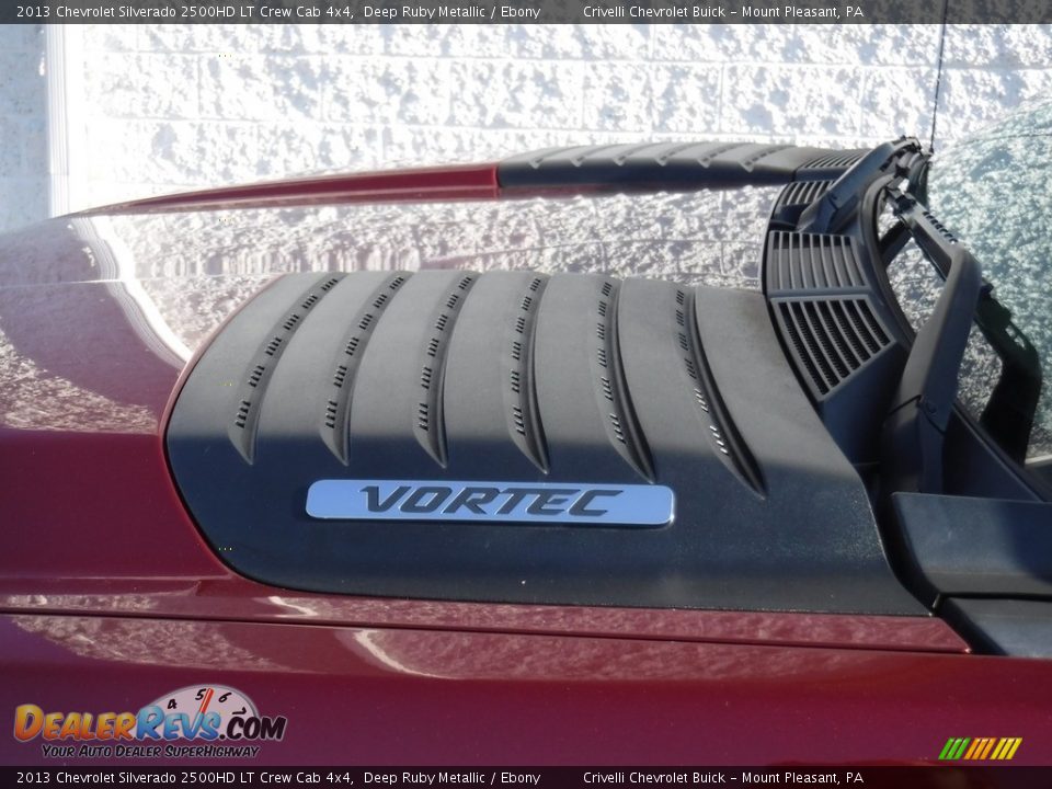 2013 Chevrolet Silverado 2500HD LT Crew Cab 4x4 Deep Ruby Metallic / Ebony Photo #5