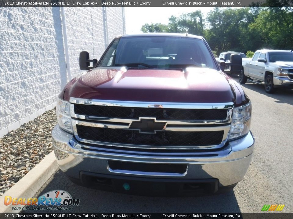2013 Chevrolet Silverado 2500HD LT Crew Cab 4x4 Deep Ruby Metallic / Ebony Photo #6