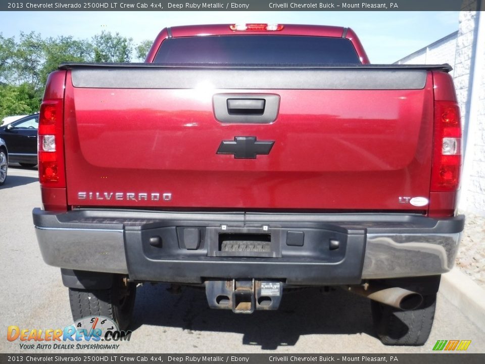 2013 Chevrolet Silverado 2500HD LT Crew Cab 4x4 Deep Ruby Metallic / Ebony Photo #9