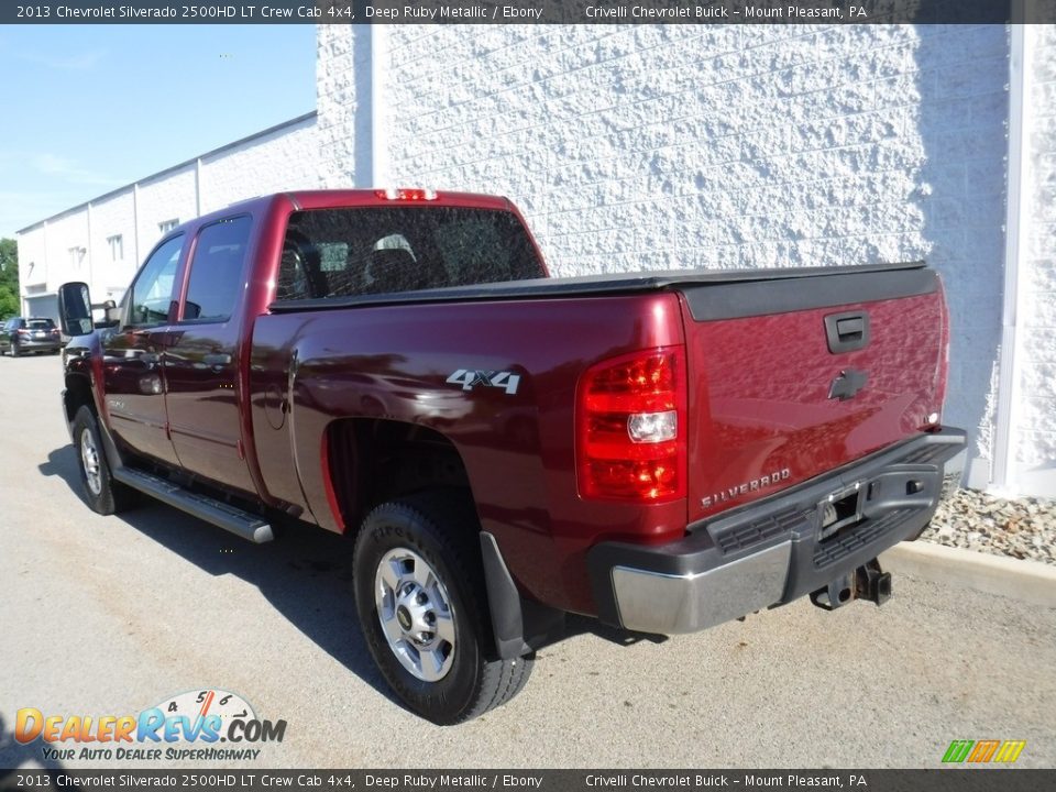 2013 Chevrolet Silverado 2500HD LT Crew Cab 4x4 Deep Ruby Metallic / Ebony Photo #11
