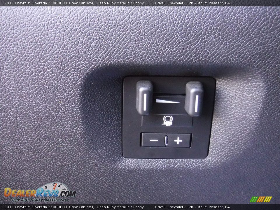 2013 Chevrolet Silverado 2500HD LT Crew Cab 4x4 Deep Ruby Metallic / Ebony Photo #15