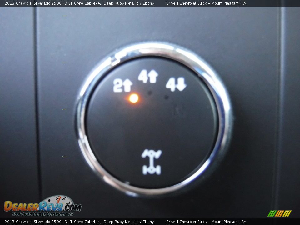 2013 Chevrolet Silverado 2500HD LT Crew Cab 4x4 Deep Ruby Metallic / Ebony Photo #20