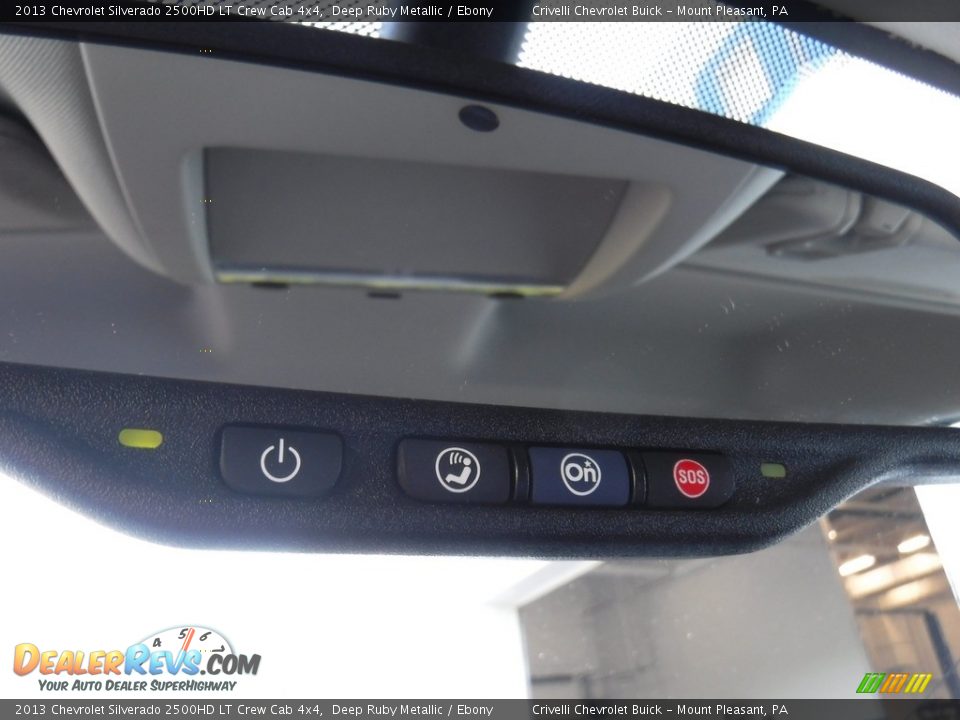 2013 Chevrolet Silverado 2500HD LT Crew Cab 4x4 Deep Ruby Metallic / Ebony Photo #23