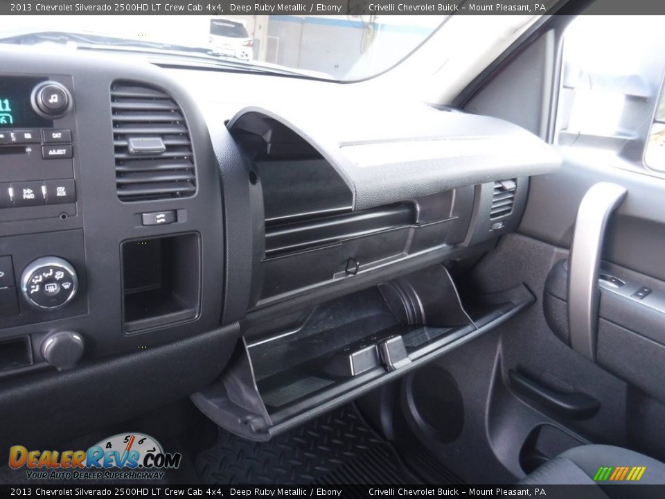 2013 Chevrolet Silverado 2500HD LT Crew Cab 4x4 Deep Ruby Metallic / Ebony Photo #25