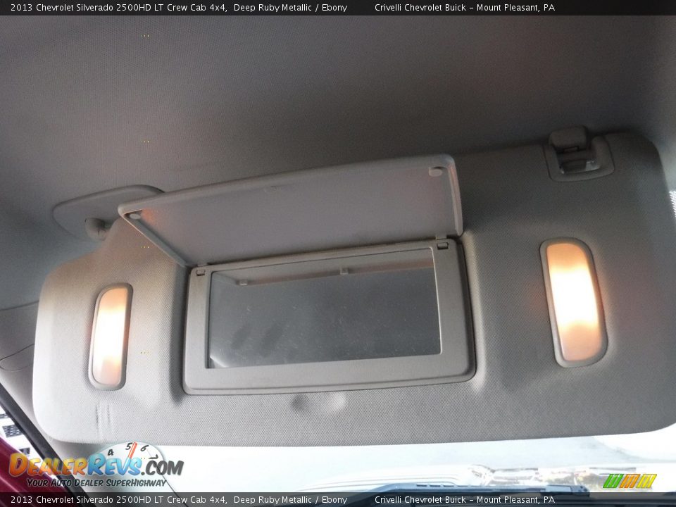 2013 Chevrolet Silverado 2500HD LT Crew Cab 4x4 Deep Ruby Metallic / Ebony Photo #26