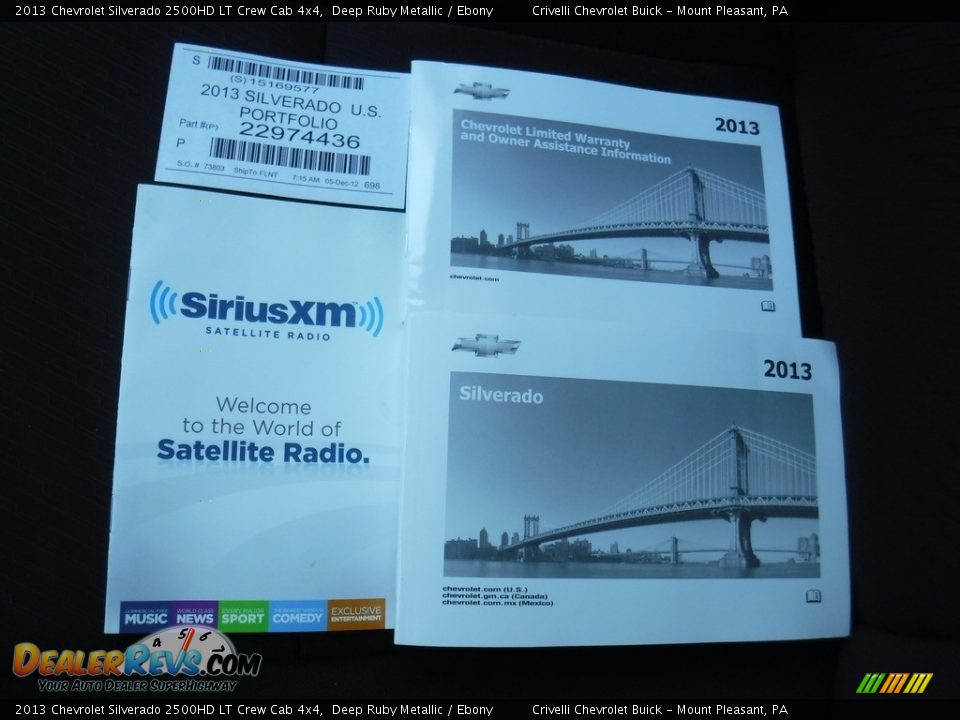 2013 Chevrolet Silverado 2500HD LT Crew Cab 4x4 Deep Ruby Metallic / Ebony Photo #31