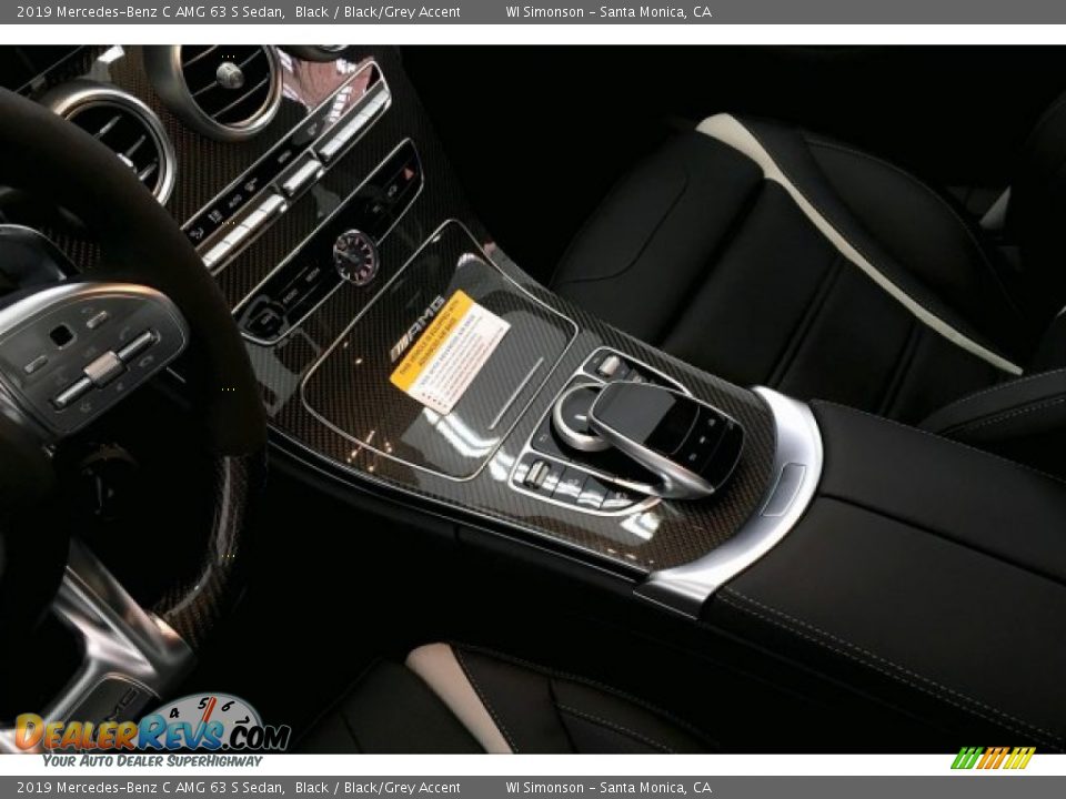 Controls of 2019 Mercedes-Benz C AMG 63 S Sedan Photo #7