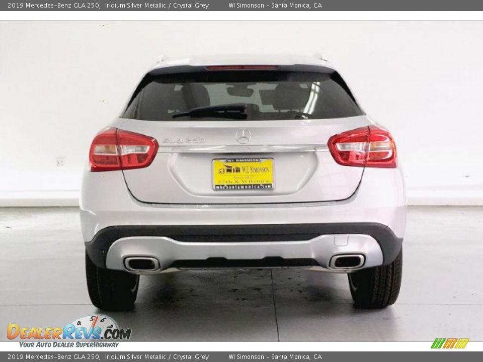 2019 Mercedes-Benz GLA 250 Iridium Silver Metallic / Crystal Grey Photo #3