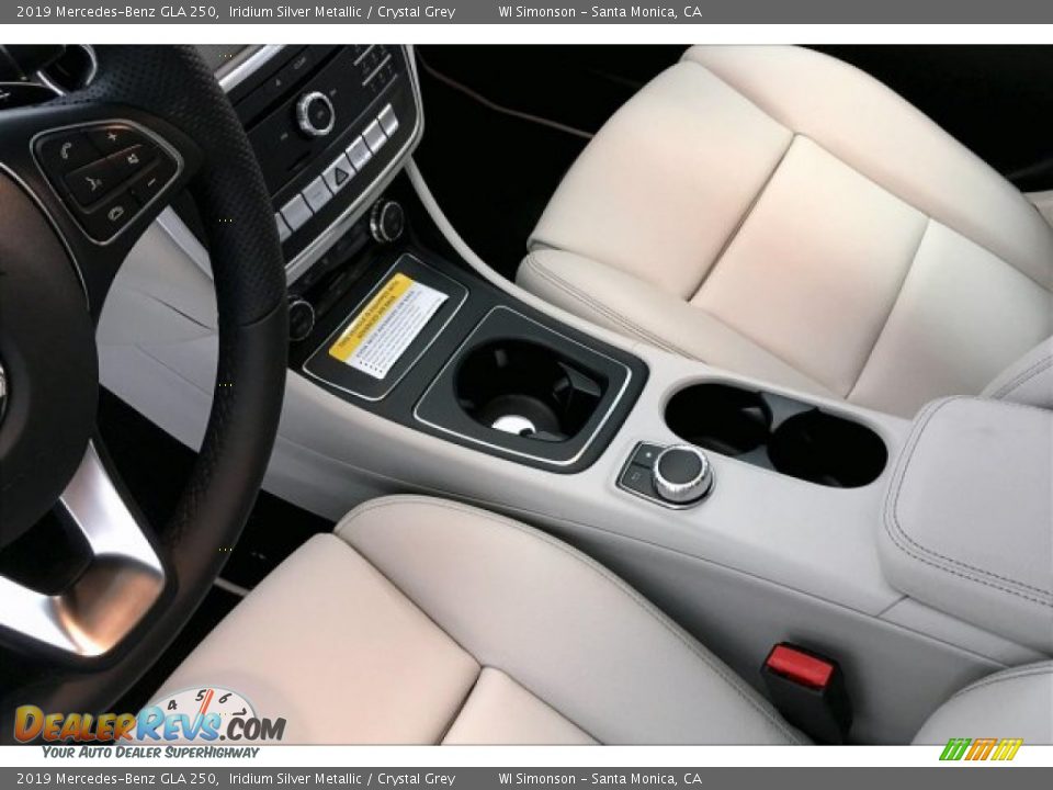 2019 Mercedes-Benz GLA 250 Iridium Silver Metallic / Crystal Grey Photo #7
