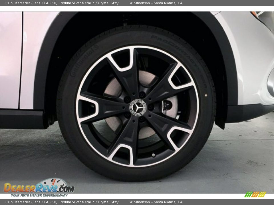 2019 Mercedes-Benz GLA 250 Iridium Silver Metallic / Crystal Grey Photo #9