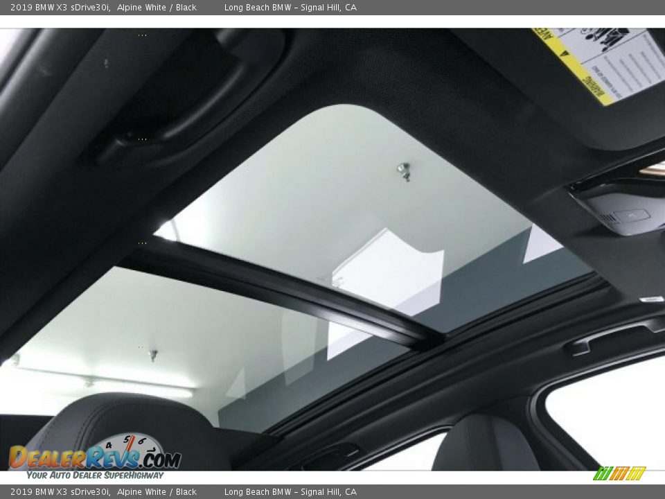 2019 BMW X3 sDrive30i Alpine White / Black Photo #25