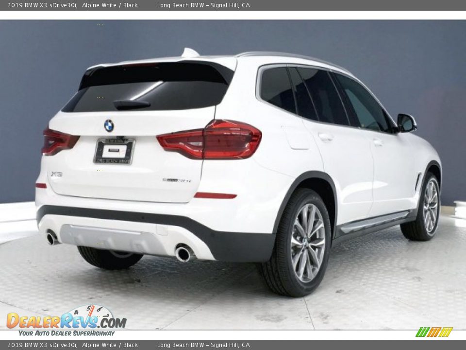 2019 BMW X3 sDrive30i Alpine White / Black Photo #30