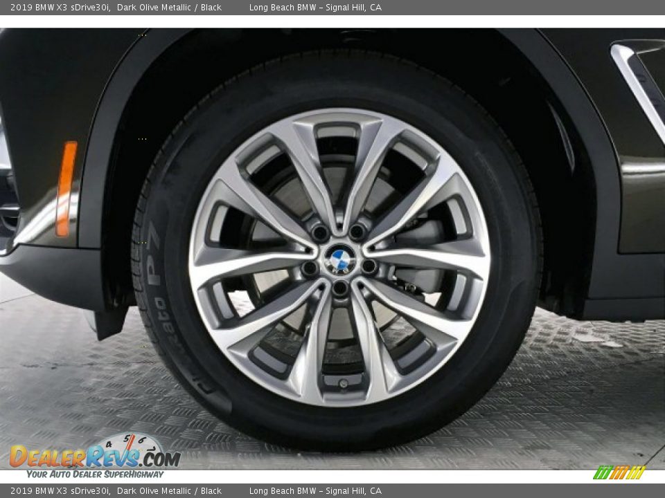 2019 BMW X3 sDrive30i Dark Olive Metallic / Black Photo #8