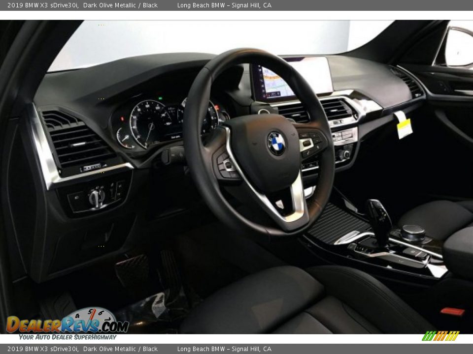2019 BMW X3 sDrive30i Dark Olive Metallic / Black Photo #17
