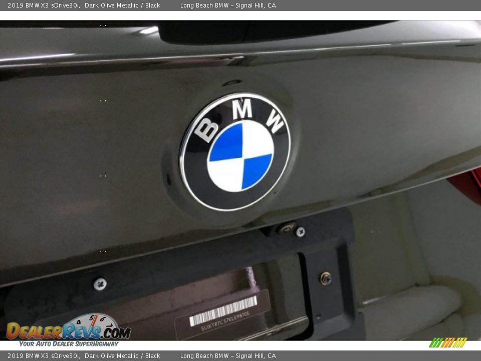 2019 BMW X3 sDrive30i Dark Olive Metallic / Black Photo #23