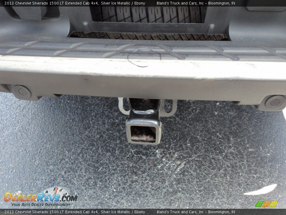 2013 Chevrolet Silverado 1500 LT Extended Cab 4x4 Silver Ice Metallic / Ebony Photo #31