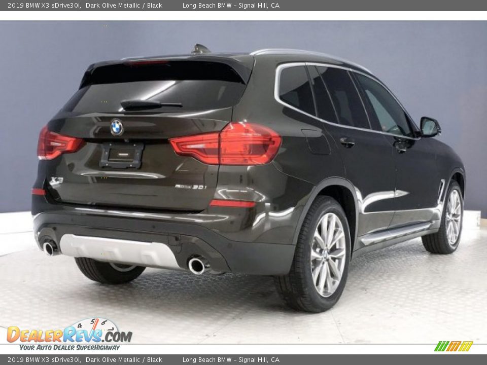 2019 BMW X3 sDrive30i Dark Olive Metallic / Black Photo #30