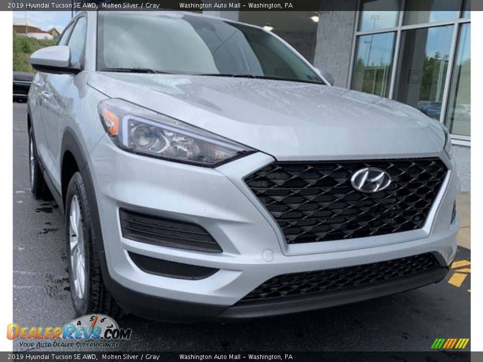 2019 Hyundai Tucson SE AWD Molten Silver / Gray Photo #1