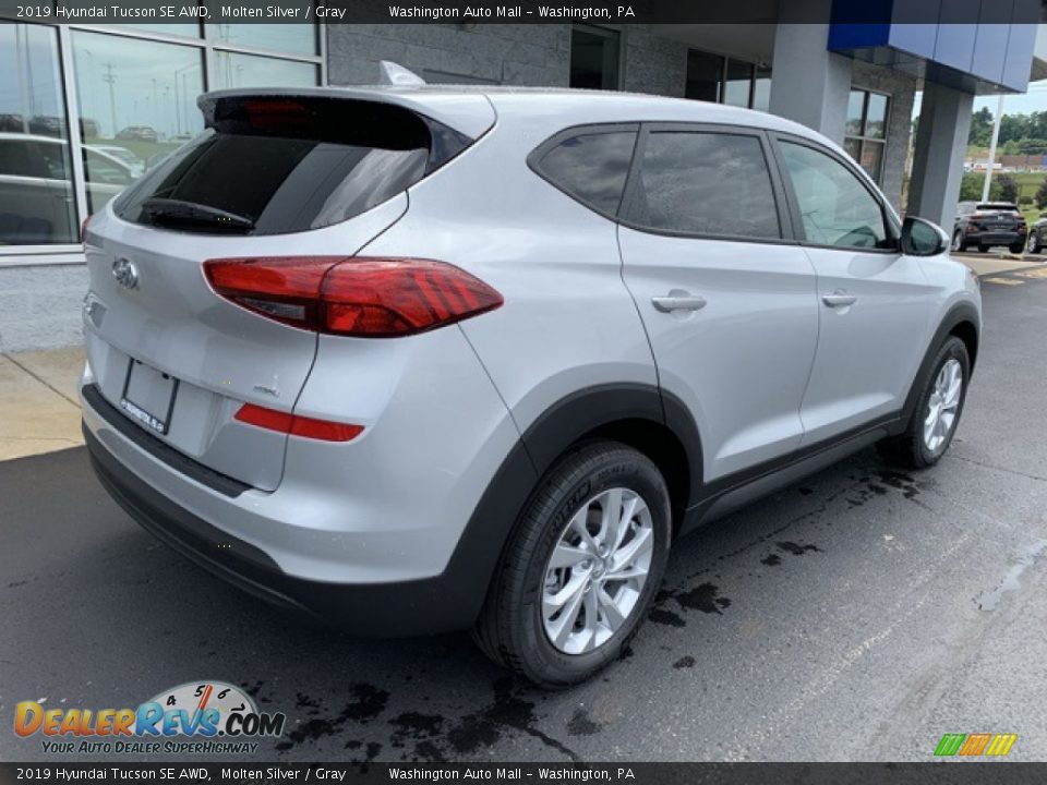 2019 Hyundai Tucson SE AWD Molten Silver / Gray Photo #4