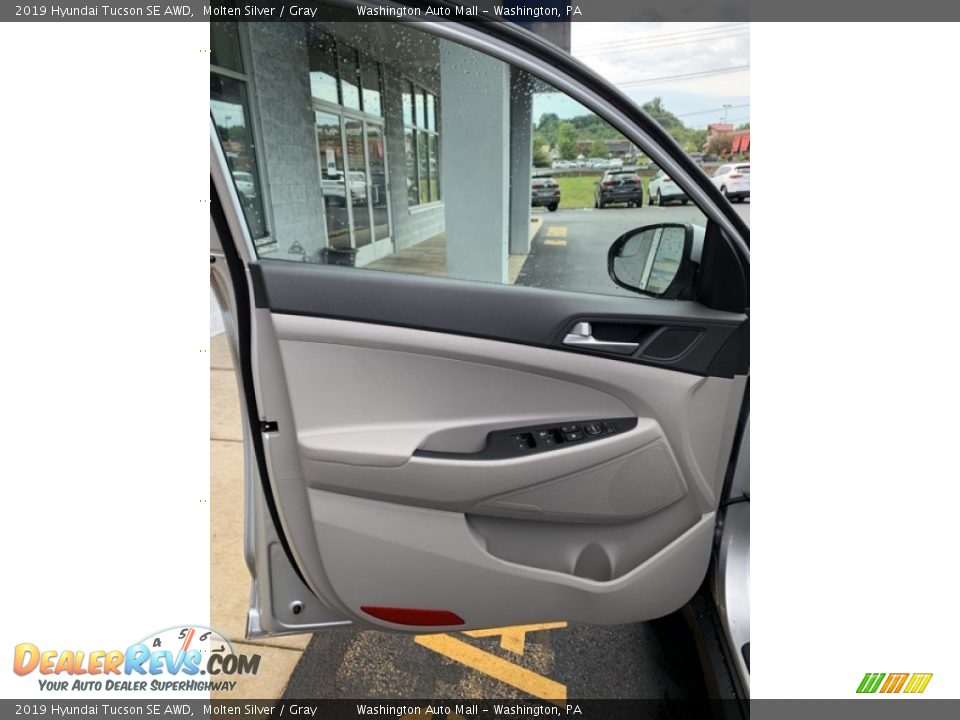 2019 Hyundai Tucson SE AWD Molten Silver / Gray Photo #11