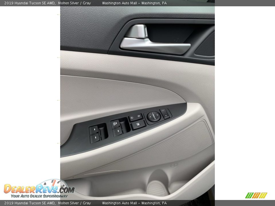 2019 Hyundai Tucson SE AWD Molten Silver / Gray Photo #12