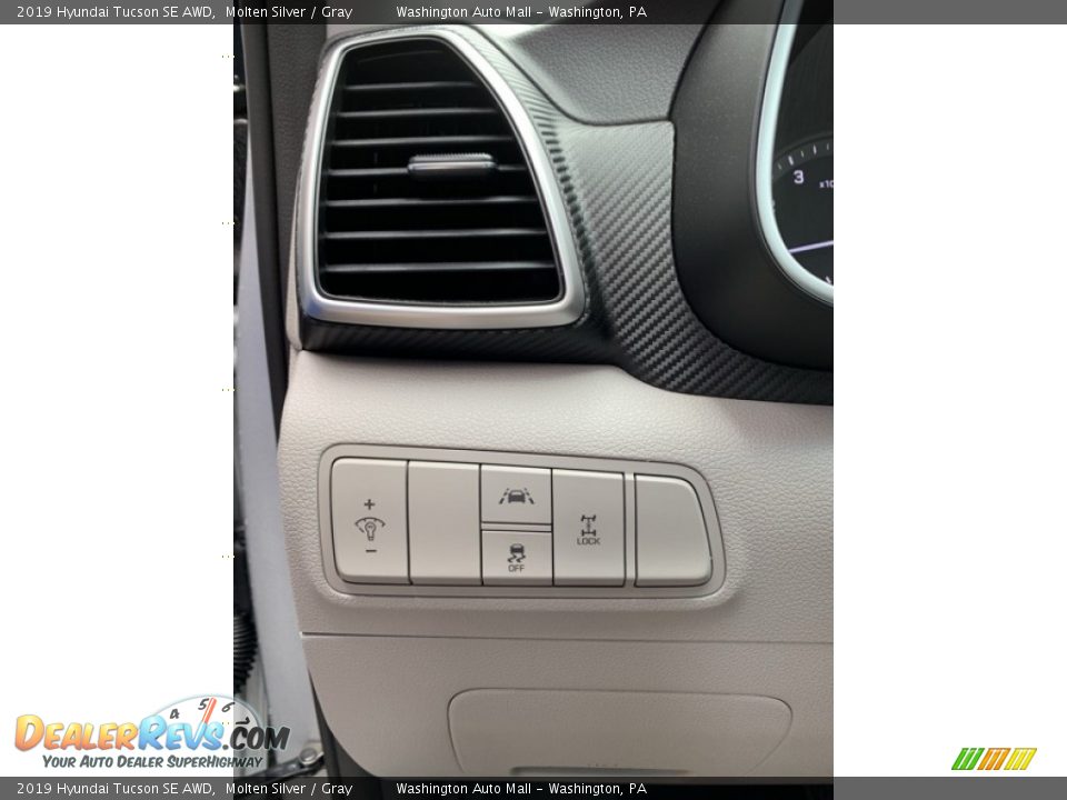 2019 Hyundai Tucson SE AWD Molten Silver / Gray Photo #13